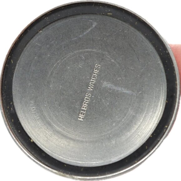Vintage 34mm Helbros Invincibile Purina Logo Men\'s Mechanical Wristwatch 89A main image 4